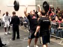 Mikko, Orlando, and Khalipa's "Grace" team WOD