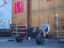 Oh, Nate. The 295# Power Clean, Front Squat, Squat Clean Complex