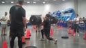 Paul Smith's Amazing Effort on his 335# Squat Clean