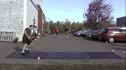 Pierre A does Again Faster WOD #4 (8 rds of 100m sprints   8 burpees)
