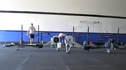 Pretty in Pink Challenge (1200m row, 30 body weight back squats, do shoulders to over head (70%) @ CF Bloomington