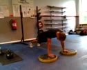 Pushup-KB Swing WOD @ CrossFit Nordic-8 rounds for time of- 10 pushups   5cm depth 10 light KB Swings (M- 20kg K- 12kg)