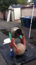 Ronnie Stones 210# Max Reps in 60 Sec
