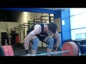 Steve from CrossFit Markham doing Heavy Cleans