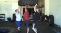 The Tractor Tire Overhead Squat