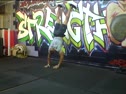 Web Smith working on Shoulders