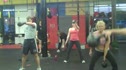 Kettlebell workout at Jeannie's Beach