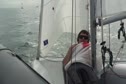 Austin Ortel and the spinnaker blanket