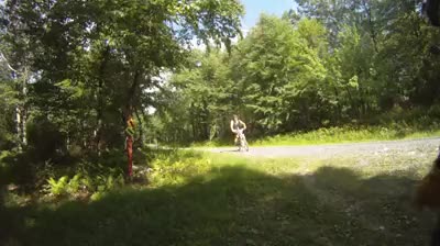 Christian Tanguy dropping into Telephone Trail