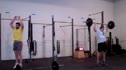 CrossFit Palo Alto 101 Push Press Challenge Hunter & Tony