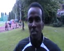 Moumin Geele (Newham & Essex Beagles) after winning the 5000m A race at the 2010 BMC 5k Fest