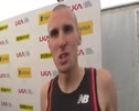 Andrew Baddeley after the Elmsley Carr Mile at the 2010 Diamond League London Grand Prix