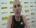 Andy Baddeley after the Emsley Carr Mile at the 2011 London Diamond League