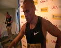 Andy Turner after the 110m Hurdles  at the 2011 London Diamond League
