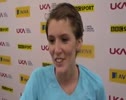 Beth Potter after placing second in the U20's 3000m at the 2010 Diamond League London Grand Prix