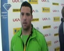 Brett Morse after the Discus at the 2011 London Diamond League