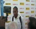 Christian Taylor after setting a huge PR and taking victory at the 2011 London Diamond League