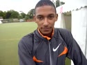 Michael Rimmer (Liverpool, Pembrooke & Sefton) after the 800m at the 2009 London Grand Prix