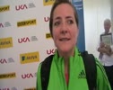 Goldie Sayers after placing Third in the Javelin  at the 2011 London Diamond League