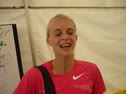 Hannah England (Oxford) after finish 4th in the 15000m at London Grand Prix 2009