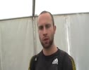 James Campbell after the Javelin at the 2010 Diamond League London
