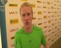 Jonathan Peacock after smashing his Personal Best in the T42-44 200m at the 2011 London Diamond League