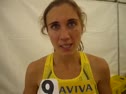 Lisa Dobriskey (Ashford) after finishing third in the 1500m at the London Grand Prix 2009