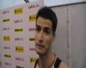 Luke Gunn after the 3000m Steeple Chase at the 2010 Diamond League London