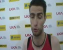 Luke Gunn after running 8.31 for the Steeple Chase  at the 2011 London Diamond League