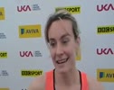Nikki Hamblin after placing second in the OCWK 800m at the 2010 Diamond League London