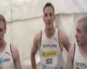 Scotland 4x100m team fastest time for 10 years when placing third at the 2010 Diamond League London