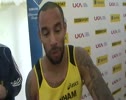 Self confessed 'part time athlete' James Ellington after the 200m at the 2011 London Diamond League