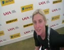 Shelly Woods after taking victory in the T53-54 800m at the 2011 London Diamond League
