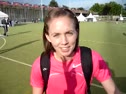 Nicola Sanders (Windsor, Slough, Eaton & Hounslow) after winning the 400m at the 2009 London Grand Prix