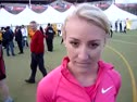 Jemma Simpson (Newquay & Parr) after winning the 800m at the 2009 London Grand Prix