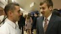 Vince McNally Penn State with Sick Stache on Blue Carpet NCAA XC 2011