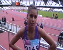 Justine Kinney 400m Hurdles 1st