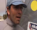 Gold Cup winner Ed Wright after the medal race by X-Trame Studio