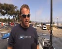 Rafa Trujillo on the medal race for news broadcast made by X-Trame Studio