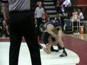 125 lbs match Alan Waters Mizz vs. Grant Pizzo Mich