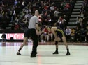 149 lbs match Kyle Bradley Mizz vs. Eric Grajales Mich