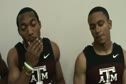 Ameer Webb, Prezel Hardy, and Michael Bryan Texas A&M 1st 2nd and 4th in the 60m at the 2012 Big 12 Championships