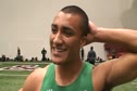 Ashton Eaton after 60m (first race since Daegu) at Texas A&M Challenge 2012