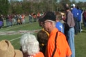 Men's Race Finish at Big 12 XC Champs 2011