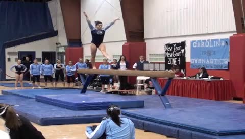 UNC GYMNASTICS TEAM HIGHLIGHTS 1.22.11