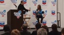 Stephanie Rothstein Before the 2011 Houston Marathon