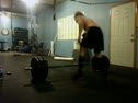 deadlift and bar facing burpee wod crossfit outlaw training