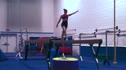 Casey Jo Magee TRIPLE Turn to Inside Turn on Beam