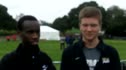 Alfred Kipchumba and Trevor Dunbar Portland 3rd and 4th place West Regional 2011