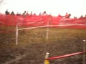 Elite Men descend Mt Krumpit at Jingle Cross